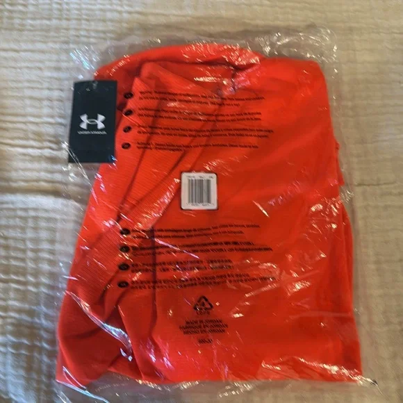 Under Armour Vibrant Orange Polo - Picture 5 of 5